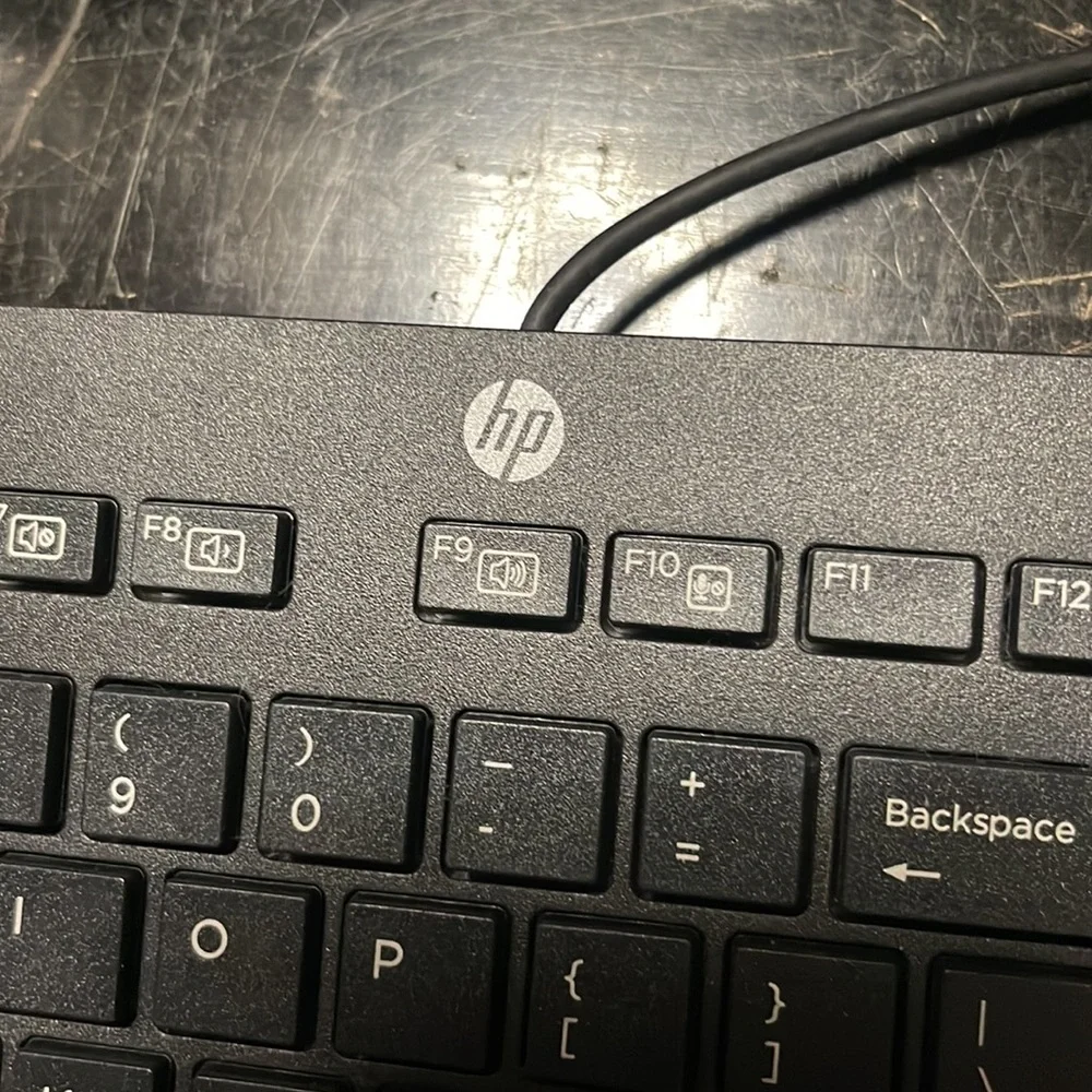 HP Hewlett Packard USB Business Slim KeyBoard
